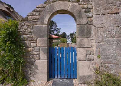 Portail entrée gîte