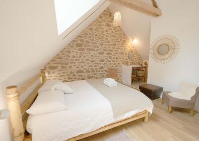 Chambre double gîte Naturia